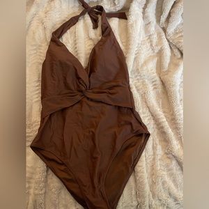 Cupshe Brown one piece